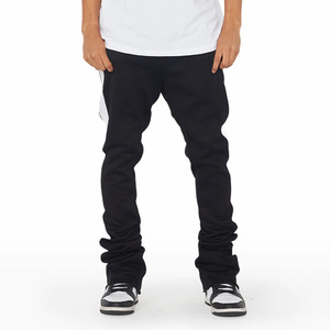 OEM Customized Logo <b>Men's</b> Side Striped Baggy <b>Loose</b> <b>Fit</b> Sweatpants for Outdoor Casual Flared Hot Selling Sweatpants - Product Image 2