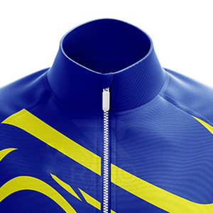 แจ็กเก็ตเทรนนิ่งสำหรับผู้ชายเสื้อเทรนนิ่งกันน้ำสีพื้นออกแบบได้ตามที่ต้องการ - Product Image 5