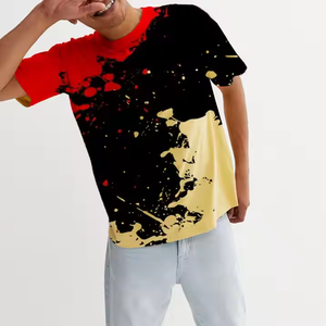 T-shirts pour hommes fabriqués avec les meilleurs matériaux, 100% coton, vêtements décontractés, haute qualité, coupe ample, anti-rides, Behram International - Product Image 5