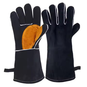 2025 Gants de soudage en cuir uni personnalisables Utilisation quotidienne longue durée pour les gants personnalisables - Product Image 1