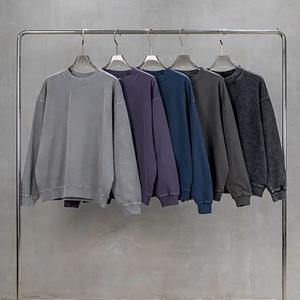 Personalizado 100% algodón desgastado parche bordado hombres XS cuello redondo capucha cremallera sublimada Digital 3D ropa invierno con capucha - Product Image 2