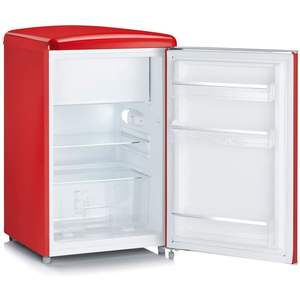 Refrigerador Combinado Eléctrico Rojo Severin RKS8830 88, Congelador Inferior Portátil con Zona de Congelación para Uso Doméstico, Nuevo y Usado - Product Image 1