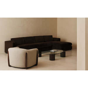 Ensemble de meubles de salon contemporains haut de gamme Varick, canapé sectionnel avec revêtement en tissu pour usage domestique - Product Image 3