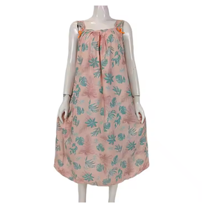 Robe sans manches avec ruban sur les deux épaules, en rayonne 100% premium de Chrysanta - Product Image 1