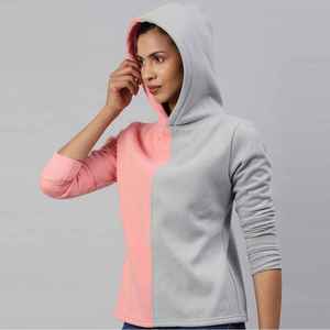 Sudaderas con capucha de alta calidad de algodón 100% personalizadas para mujer, ropa de calle gruesa y pesada cómoda para el logotipo frontal de invierno para el otoño - Product Image 2