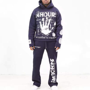 Ensemble d'entraînement personnalisé DTG DTF pour hommes, vêtements d'athlétisme et de gym, vêtements de fitness, tenue de mode pour jogging et entraînement, vente en gros - Product Image 6