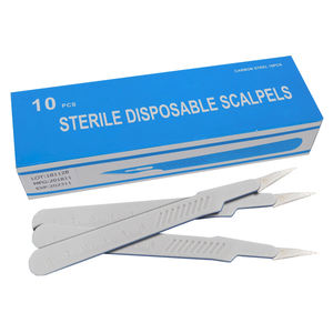 Poignée Standard de chirurgie dentaire à manche court en acier inoxydable, instruments de chirurgie dentaire - Product Image 3