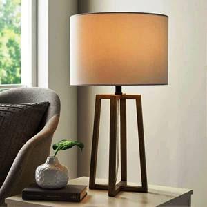 Lampe de table artisanale en bois moderne - VENTE CHAUDE - Décoration de maison pour le Ramadan avec couleur et taille personnalisables - Product Image 4