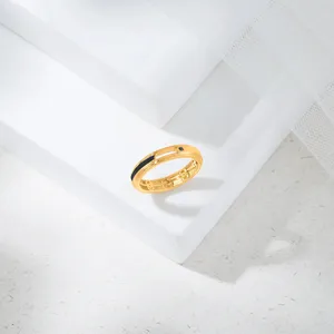 Gold Cluster <b>Ring</b> for <b>Kids</b>-Cute Religious Style with Claw Setting - Product Image 1