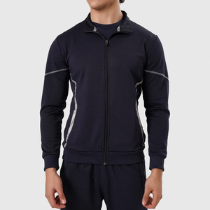 Nueva llegada de diseño personalizado al aire libre <span class=keywords><strong>Zip</strong></span> up Track <span class=keywords><strong>Running</strong></span> <span class=keywords><strong>Jacket</strong></span> para hombre en alta calidad precio adecuado hecho en Pakistán - Product Image 1