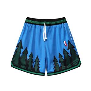 Pantalones Cortos de Hombre de Punto de Poliéster y Algodón, Pantalones Cortos de Algodón, Pantalones Cortos de Baño, Pantalones Cortos Casuales - Product Image 3