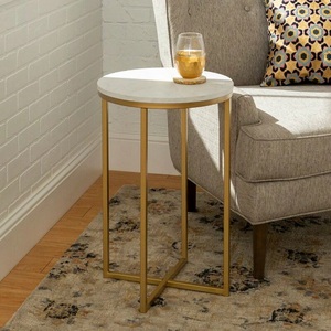 Top des ventes Table d'appoint en métal doré multifonction au design moderne Table basse sur mesure pour la maison. - Product Image 5