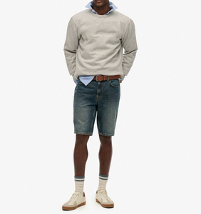 Wholesale High Quality Acid Washed <b>Hip</b> Hop Streetwear Autumn ODM 100% Polyester Eco-Friendly Distressed Loose Oversized Men - Product Image 4