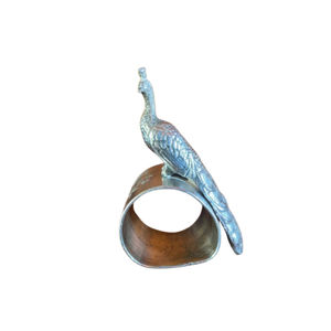 Último diseño comprar en línea al por mayor de cobre servilletero hebilla titulares para el día de la madre fiesta celebrar Festival cena Mesa Decoración - Product Image 2