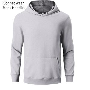 Sweat-shirt à capuche en coton pour homme, décontracté, ample - Product Image 5