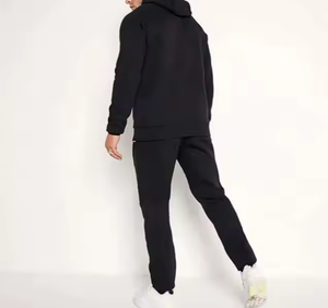 ชุดวอร์มลำลองผ้าฟลีซสำหรับผู้ชาย, ชุดวอร์มผ้าฝ้ายขนแกะพร้อมฮู้ดแห้งเร็วและระบายอากาศได้ดี - Product Image 4