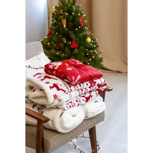 Couverture en polaire corail Uppsala, produit de merchandising personnalisé - Product Image 4