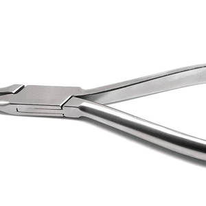 Bec dentaire orthodontique extra fin avec insert TC poignée dorée pince chirurgicale dentaire - Product Image 5