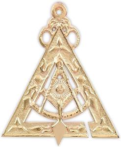 Collier de chapitre Royal Arch - Plaqué or, type de métal Phoebe, base plaquée or - Product Image 2