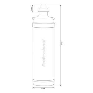 Filtre antimicrobien professionnel de base à osmose inverse, petit modèle, 15 000 litres, manuel, en acier inoxydable, 75 GPD, pour usage domestique, Italie - Product Image 2
