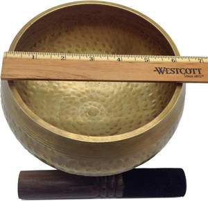 Recién llegado, fabricante de cuencos tibetanos para cantar, cuenco de meditación, cuenco tibetano para cantar gratis, cojín de seda, percutor y Palo de tambor - Product Image 6