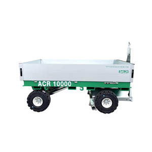 Remolque Baldi ACR 10.000-10.000 kg de capacidad remolque de transporte pesado en la industria con lado de protección de carga extraíble hecho en Italia - Product Image 1