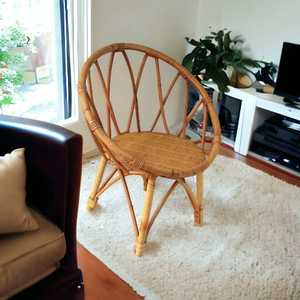 เก้าอี้โซฟาหวายแบบพกพาเฟอร์นิเจอร์สำหรับงานกลางแจ้งดีไซน์ใหม่สไตล์โมเดิร์นสำหรับลานสำหรับเด็กห้องนอนห้องนอนไม้ไผ่ - Product Image 6