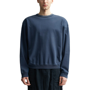 Sudadera de lana de manga larga personalizada para hombre, diseño recortado bordado, jersey de temporada de invierno de ajuste Regular, ODM de alta calidad - Product Image 3