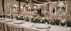 Candelabro de Hierro de 40 cm de Diámetro en Copa de Aluminio con Impresión Personalizable para Decoración del Hogar en Navidad, Pascua o Cumpleaños - Product Image 5