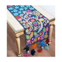 Robuster Slub Weave Esstisch läufer aus reiner Baumwolle 45x180 cm AZO Free Certified Erschwing liches, stilvolles Dekor für Restaurants und Häuser