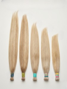 Extensiones de Cabello Rubio Europeo para Cabello Virgen de Doble Trama, Cutícula Alineada 12A para Uso en Salón - Product Image 3