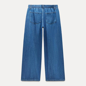 กางเกงยีนส์สำหรับผู้ชายกางเกงยีนส์ขาดและซ่อมแซมทรงสลิมฟิตกางเกงสำหรับนักขี่จักรยานผ้าเดนิมสีดำ - Product Image 6