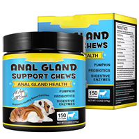 Offre Spéciale : Friandises à Mâcher Tendres Saveur Bœuf pour Chiens, Suppléments pour les Glandes Anales avec Citrouille pour le Soutien Immunitaire et Régime à Ingrédients Limités