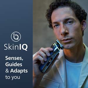 Afeitadora Eléctrica Rotatoria para Hombre, Uso en Seco y Húmedo, Recortadora de Barba Extraíble, Base de Carga con Caja de Limpieza, Estuche de Viaje - Impermeable IPX7 para Uso Corporal - Product Image 2