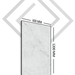 Prix de vente au détail Carreaux en porcelaine émaillée Piso gris vitrifié 60X120 Cm 60by60 Carrelages Porcelanato Wall Floor Foshan Chine - Product Image 1