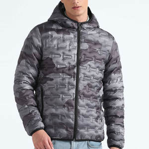 Chaqueta de Plumón para Hombre, Estilo Moderno, Diseño Único, para Exteriores, Gruesa, Talla Regular - Product Image 1