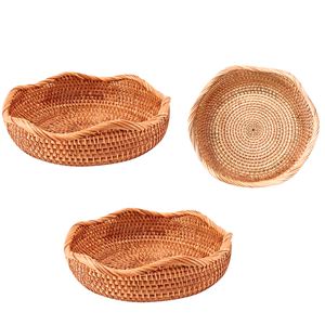 Producto de Venta caliente, cesta de ratán para organizar suministros de baño, haciendo que su baño se vea más limpio y acogedor para los invitados - Product Image 1