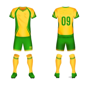 Uniforme de fútbol para jóvenes y adultos personalizado al por mayor, camiseta y pantalones cortos transpirables con logotipo de equipo, uniforme de fútbol impreso con logotipo - Product Image 4