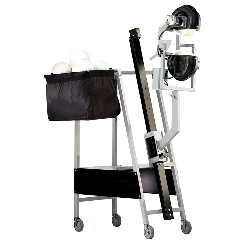 Portable Volleyball Serving Machine with Adjustable High Speed