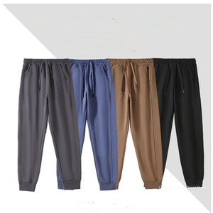 Solid Color Autumn New Men <b>Trousers</b> Casual Pants Sweatpants Jogger Casual Fitness Workout Sweatpants - Product Image 6