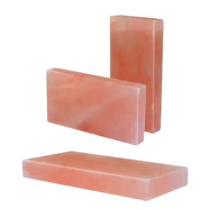 Vente chaude sculpté rose himalayen sel brique artisanat naturel pour salle de sauna blanc sel bloc carreaux en gros sel carreaux - Product Image 5