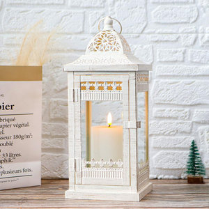 Lujoso farol votivo de metal para bodas y vacaciones, para decoración de Navidad y Pascua, farolillos de velas para el hogar y la Oficina de la India - Product Image 5