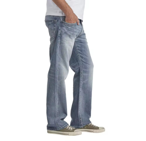 2024 New Men's Breathable High Quality Men's <b>Jeans</b>, High Grade Stretch Tight <b>Jeans</b> Custom Pattern Denim <b>Jeans</b> for Men - Product Image 4