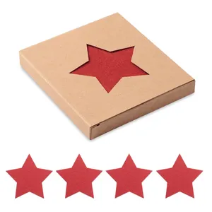 Set di Sottobicchieri Promozionali STARGUARD per Merchandising Natalizio - Product Image 1