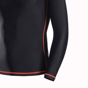 High Quality Custom Compression Performance UPF50+ Quick Dry Breathable <b>Rash</b> <b>Guard</b> <b>Men</b> Full Sleeve OEM Service - Product Image 3