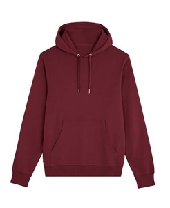 เสื้อฮู้ดสวมหัวแบบมีฮู้ดสำหรับผู้ชายผ้าฟลีซผ้าฝ้าย100% วัสดุมีเชือกผูกแบบลำลอง - Product Image 1