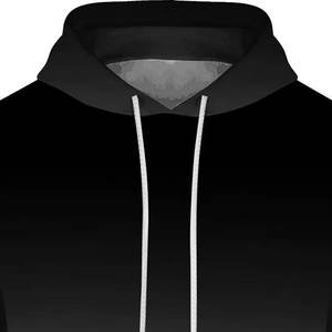 Sudadera con capucha lavada con ácido de gran tamaño para hombre, Sudadera con capucha de algodón suave de manga larga con logotipo estampado personalizado, Sudadera con capucha holgada al por mayor - Product Image 2