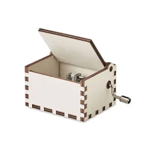 Boîtes à musique personnalisées pour Noël BOXMAS, articles promotionnels personnalisables pour la saison des fêtes - Product Image 1