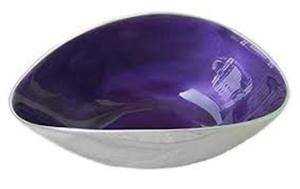 Bandeja de cuenco para servir de Metal con acabado esmaltado de lujo Cuencos desechables para servir nueces y fechas decorativas de hermoso Color - Product Image 2
