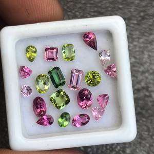Piedra Preciosa de Turmalina Natural Multicolor |   Alta Calidad 100% Natural |   Piedra Super Clean de 2 Quilates con Corte Mixto, Certificada por Terceros - Product Image 2
